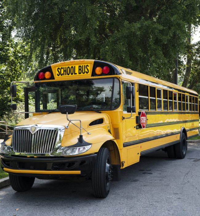 Yellow school bus, USA